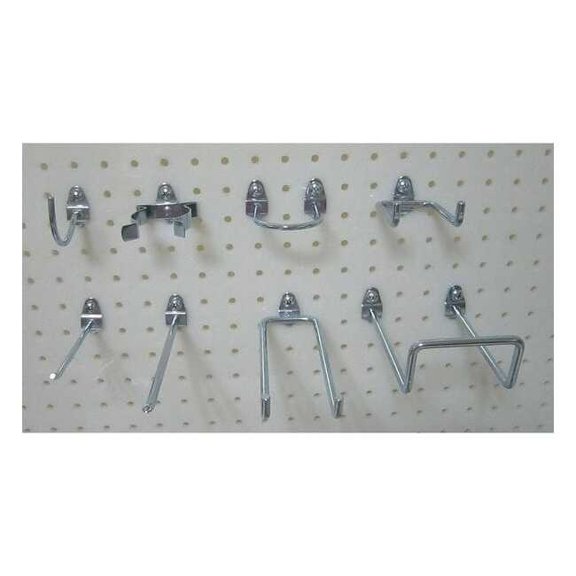 Manufacturer Varies Pegboard Hook Assortment Kit,12 Pieces 5TPF7