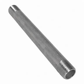 2" MNPT x 18" TBE 304 Stainless Steel Pipe Sch 80 E4BNI16