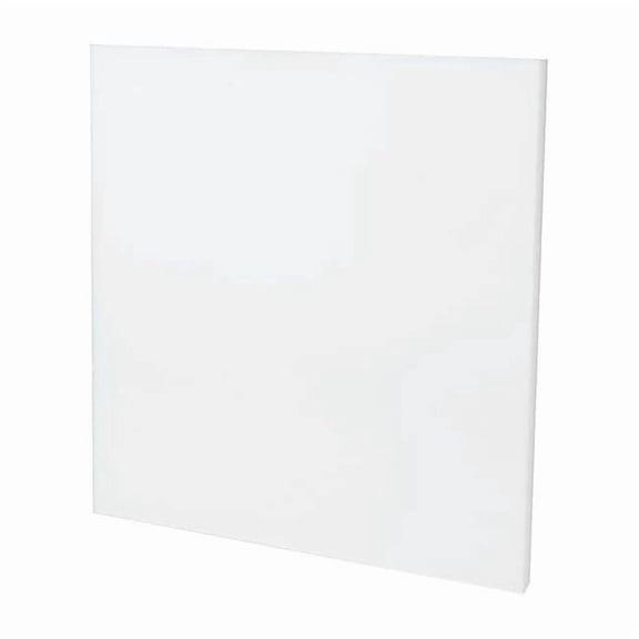 White Polypropylene Sheet Stock 48" L x 24" W x 0.125" Thick BULK-PS-PP-39