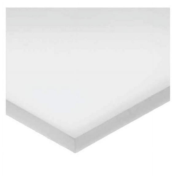 Manufacturer Varies PE Sheet, 4ftx24", 0.5"T, White BULK-PS-UHMW-26