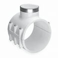 thumbnail image 1 of Sim Supply Saddle Clamp,Wht,Pipe Fit 4"x4"x3"  467E-422SR, 1 of 1