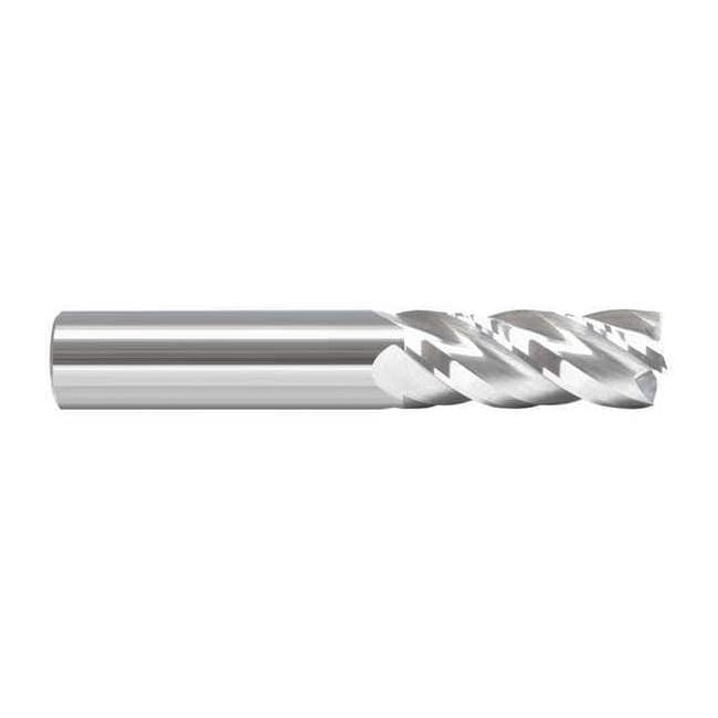 Manufacturer Varies End Mill,1/2 in.4 Flutes,Bright 284-000240