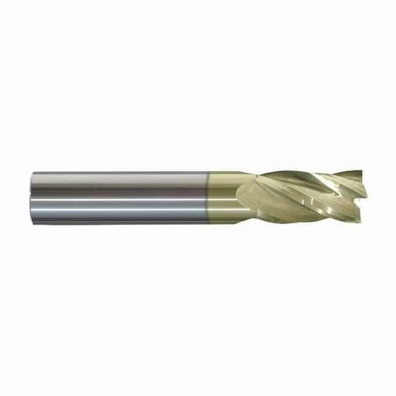 Manufacturer Varies End Mill,3/8 in.4 Flutes,ZrN 206-001174