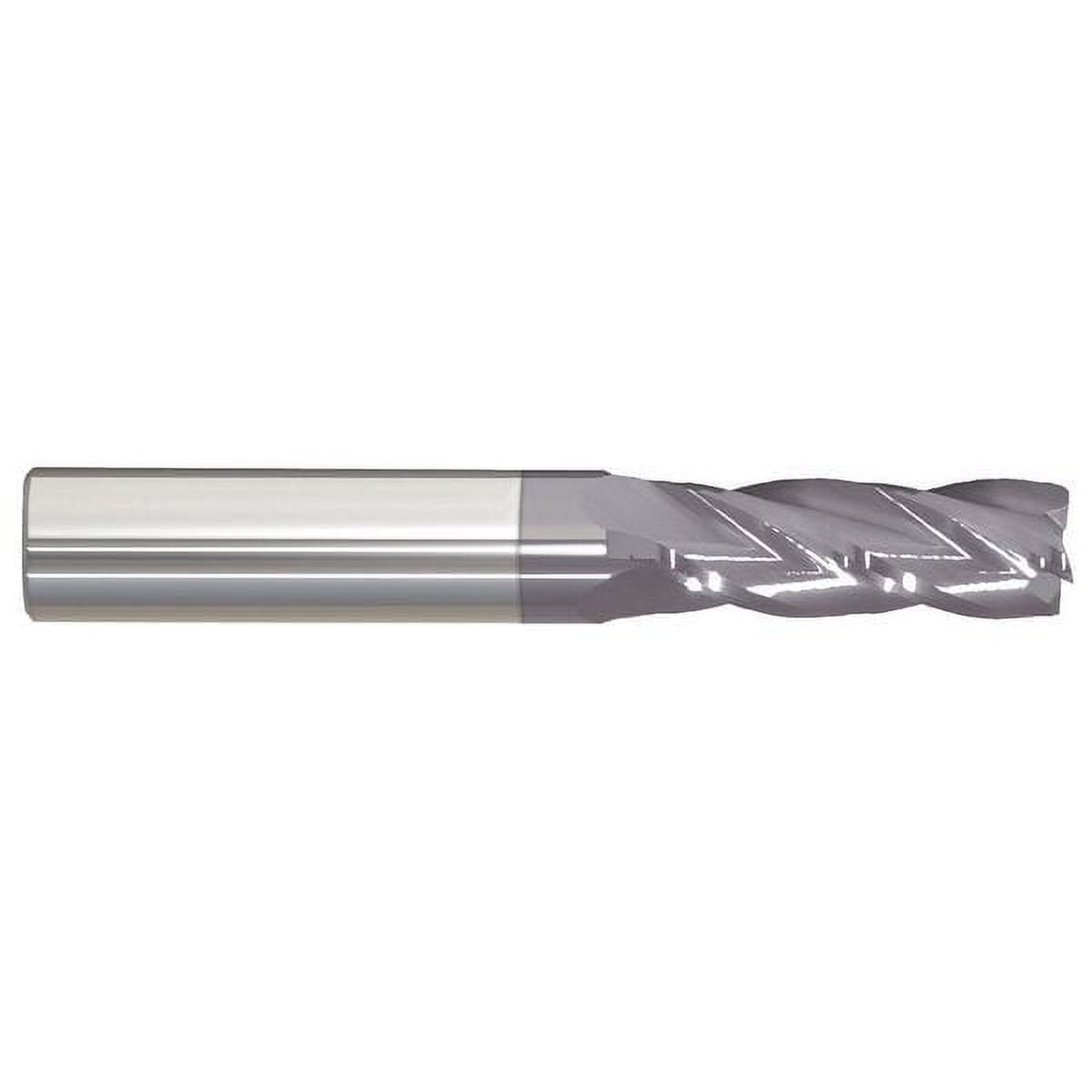 Manufacturer Varies Carbide End Mill, 3/8In, 4FL, Single, 2-1/2 206-001177