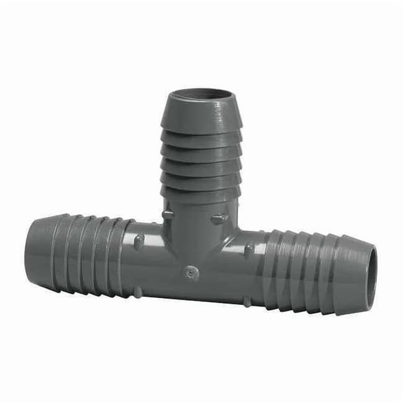 PVC Tee, Insert, 3 in Pipe Size 1401030