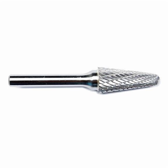 Manufacturer Varies Tree Bur SF,Double Cut,1/2" 19D875