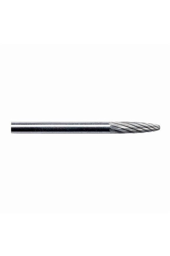 Carbide Bur,Round Nose Tree,1/4 19D718