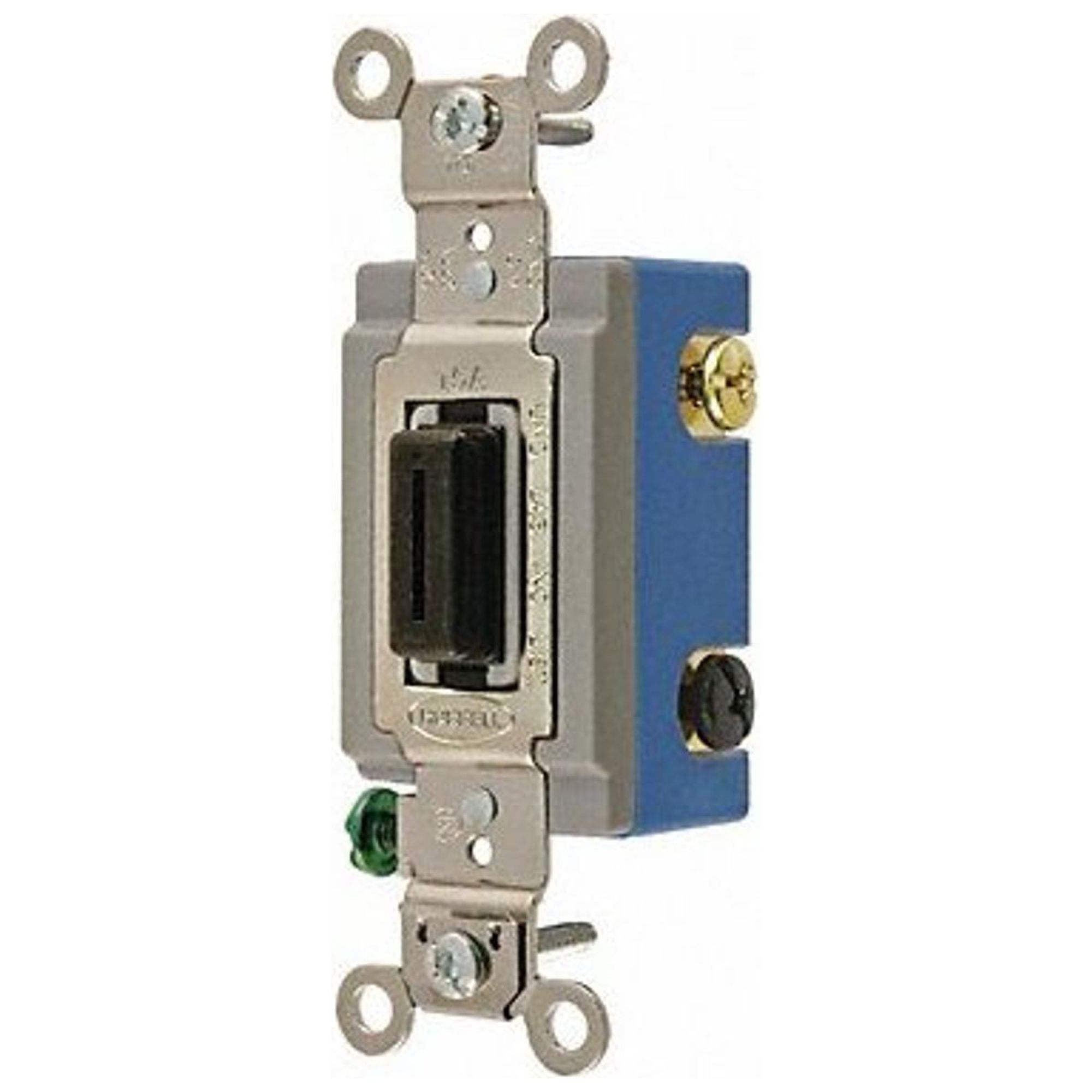 Sim Supply Wall Switch,Black,15 A;Back; Side,3Way 4803L