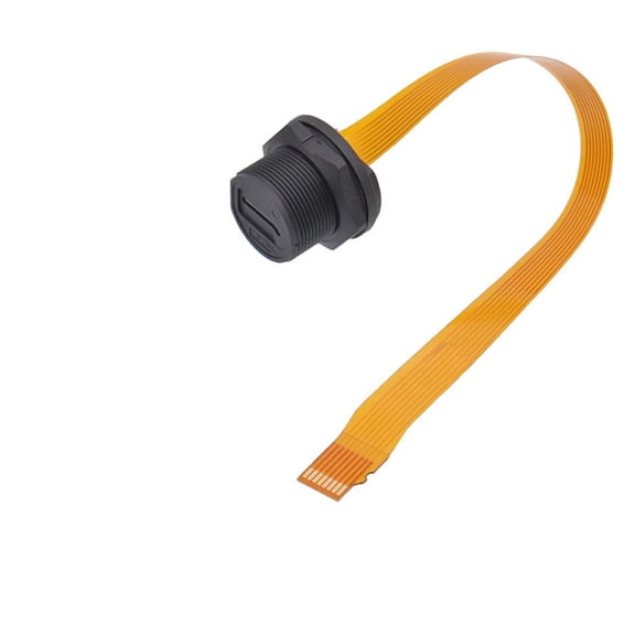 Sim Tf Waterproof Connector Socket Back Mounted Female Receptacle With20Cm Cable