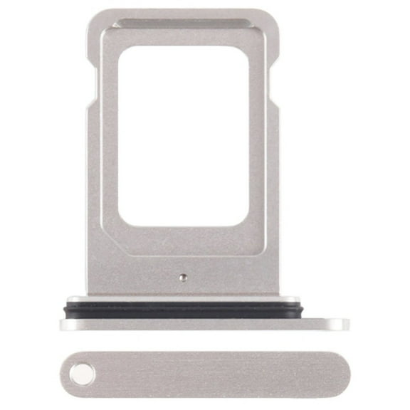 Sim Tray Compatible With iPhone 15 Pro In White Titanium