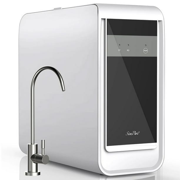 SimPure Reverse Osmosis System, 600 GPD Tankless Under Sink Water