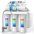 thumbnail image 1 of SimPure Under Sink Water Filter System, 6-Stage 100 GPD Reverse Osmosis Filtration System Alkaline Water Purifier NSF Certified with Faucet & Tank, 1 of 13