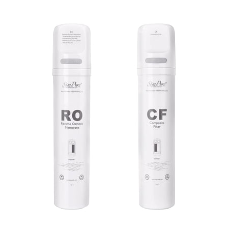 SimPure Y7/Y7P/WP1 Water Filter Cartridge RO+CF Replacement for Y7 WP1 Water Reverse Osmosis Water Filtration System price history and forecast - SimPure 1* Y7/Y7P CF Filter & 1* RO Filter
