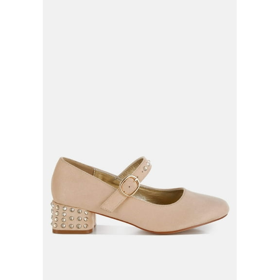 Sima Studded Mary Jane Pumps