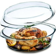 Simax 1.8 Quart Glass Mixing Bowls: Clear Glass Bowl - Kitchen Bowls use as  Cooking Bowls - Baking Bowls - Microwave & Oven Safe Bowls - Mixing Bowls