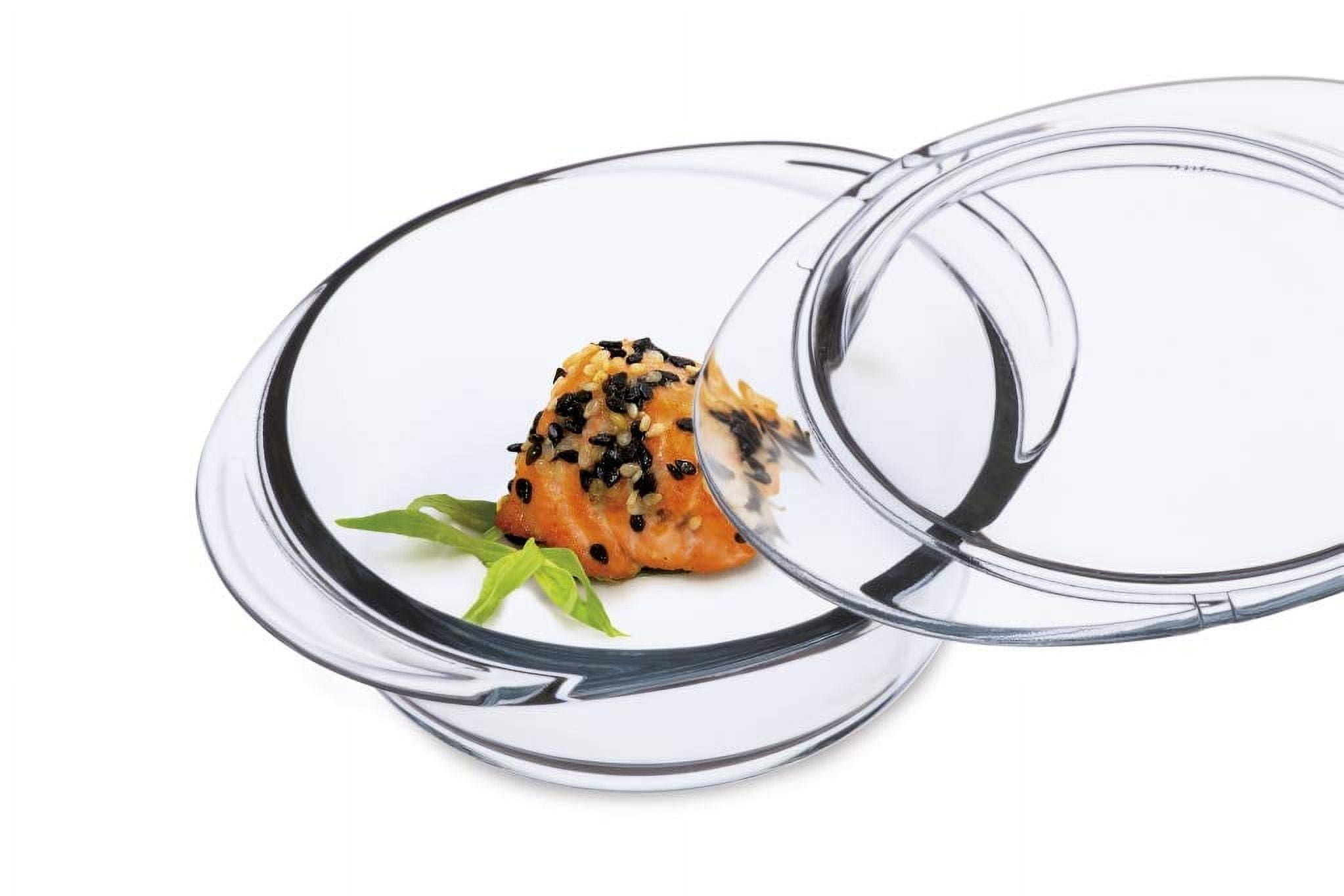Simax Clear Round Mini Glass Casserole With Lid – Heat, Cold and