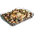 thumbnail image 1 of Simax Glass Roaster Baking Dish: Large Rectangular Roaster Pan For Baking And Cooking - Oven and Dishwasher Safe Cookware – 5 Quart Oven Casserole Pan, 1 of 7