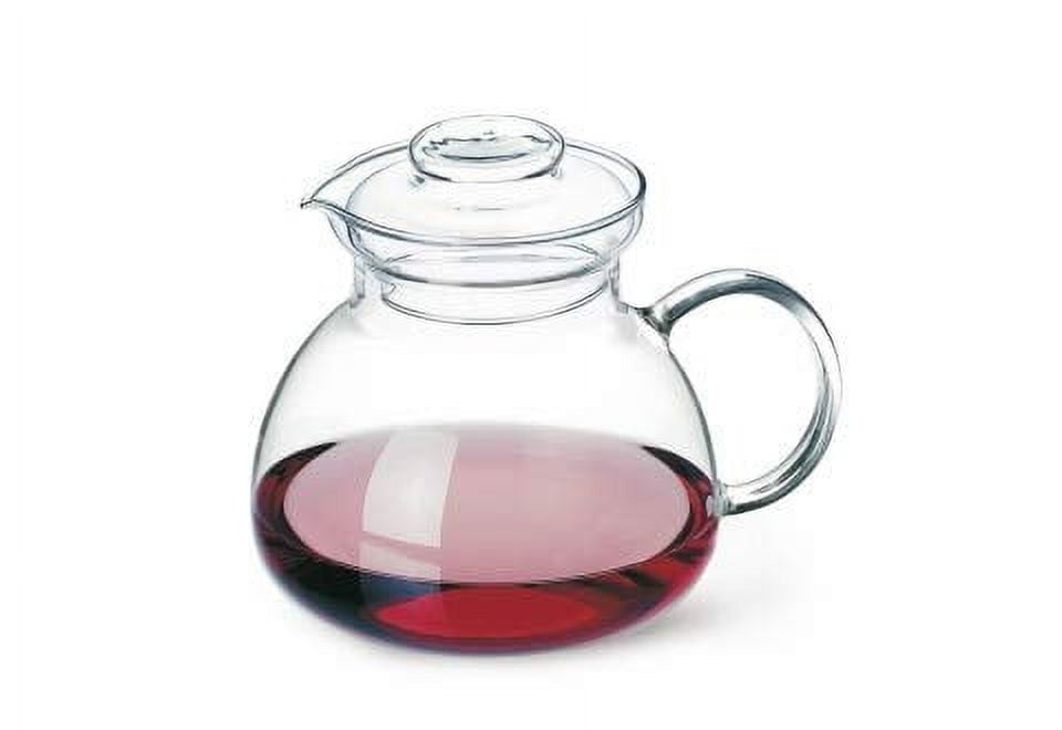 Simax simax glass cookware, 64 oz (2 quart) clear glass pot, glass