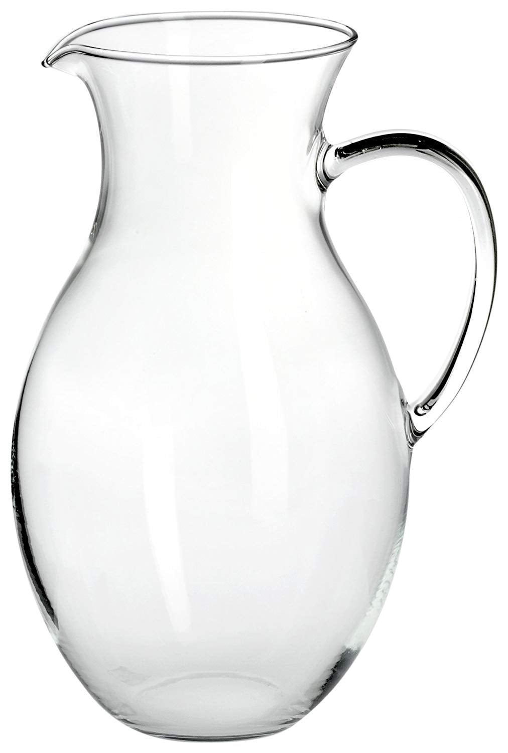Simax Glassware Clear Glass Pitcher | 1.5 Quart. Borosilicate Glass, Microwave and Dishwasher Safe