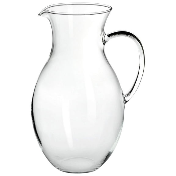 Simax Glassware Clear Glass Pitcher | 1.5 Quart. Borosilicate Glass, Microwave and Dishwasher Safe