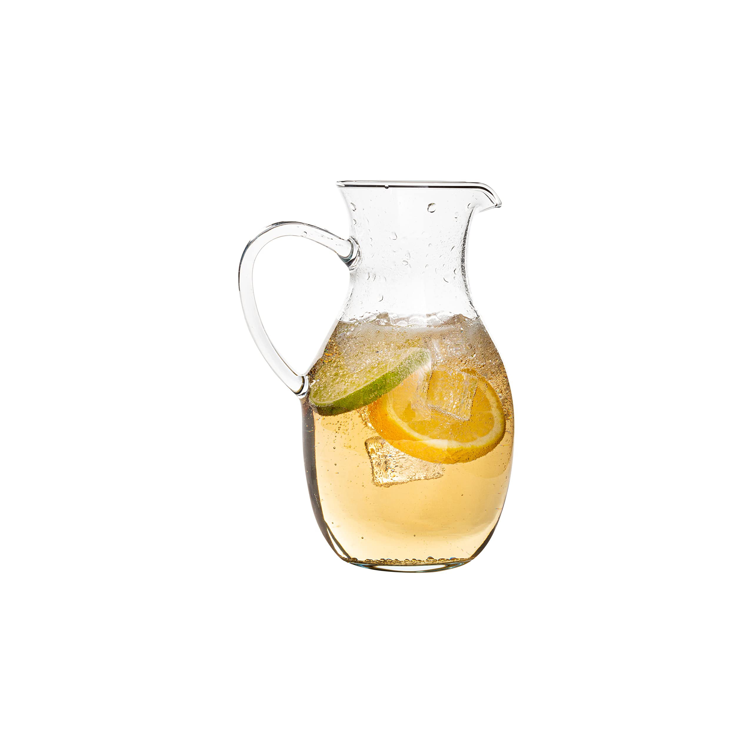 Pitchers Beverage Pitchers Glass Pitcher Perfect for Everyday Use and  Outdoor Entertaining|Fill with Lemonade,Iced-Tea,Juice,and More for Juice  Milk