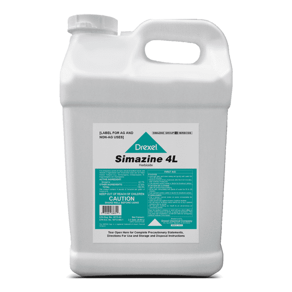 Simazine 4L Pre-Emergence Herbicide - 2.5 gallon Jug by Drexel Chemical