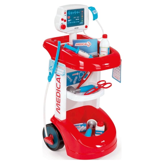 Simba - 12 Piece Electronic Doctor's Trolley