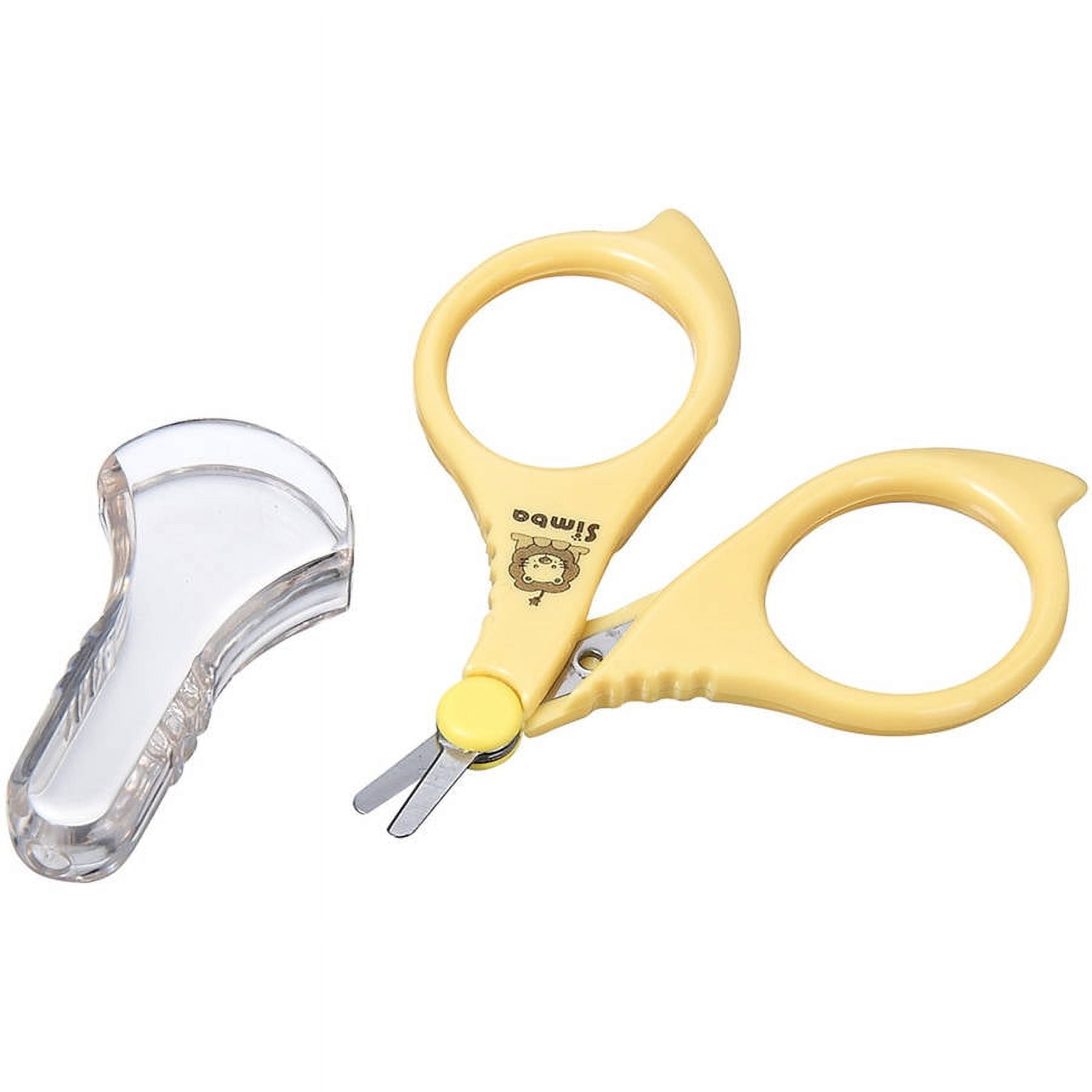 Simba Baby Safety Nail Scissors, Yellow