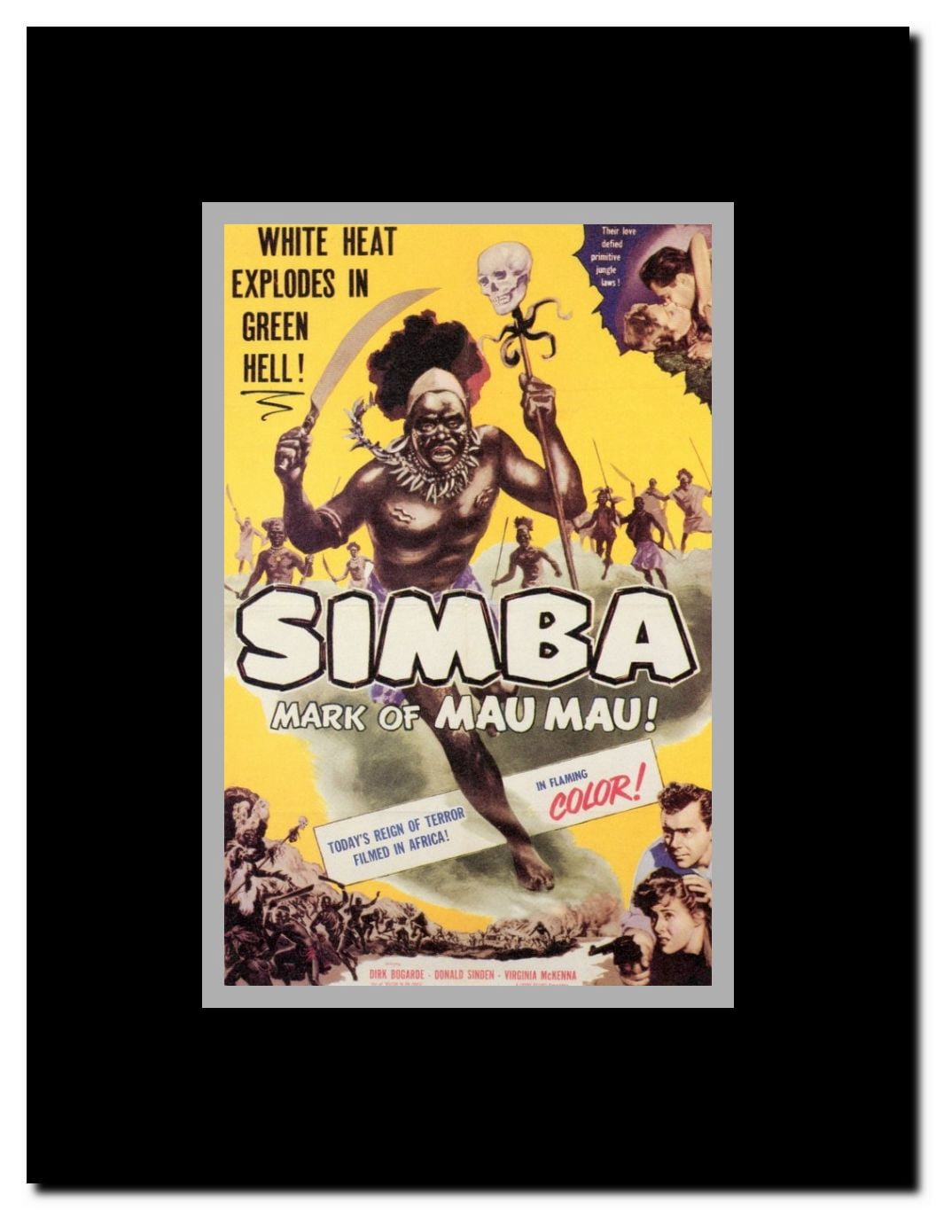 Simba Framed Movie Poster