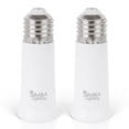 thumbnail image 1 of Simba Lighting E26 Light Bulb Socket Extender 5cm / 1.97in Adapter White, Medium Screw Base, 2-Pack, 1 of 4