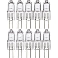 thumbnail image 1 of Simba Lighting Halogen G4 T3 10W 120lm Bi-Pin Bulbs 12V JC 2700K Warm White, 10-Pack, 1 of 10