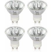 Simba Lighting Halogen GU10 120V 25W NP5 Candle Warmer ETC Replacement Light Bulb, Dimmable, 4-Pack