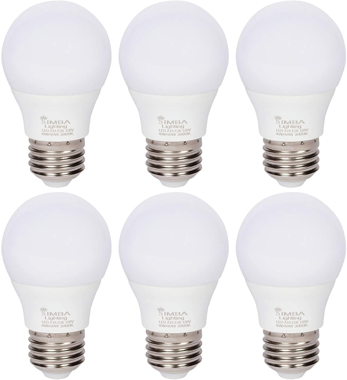 GE 40W Equivalent (Uses 4.5W) Daylight A15 LED Appliance Bulb Bulb 
