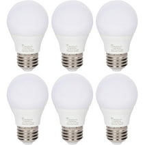 Simba Lighting LED A15 4W 40W Equivalent Small Bulbs 120V E26 3000K Soft White 6-Pack