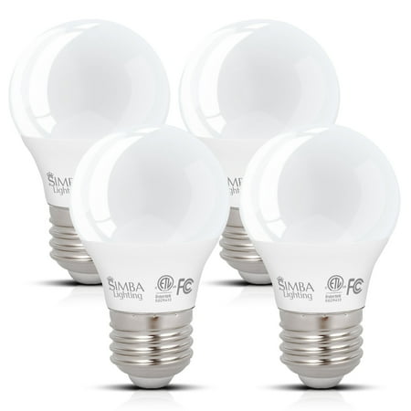 Simba Lighting LED A15 ETL Listed 5W 40W Equivalent Small Bulbs 120V E26 Base 5000K Daylight 4-Pack price history and forecast - Simba Lighting SL-4A15D