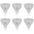 thumbnail image 1 of Simba Lighting LED MR16 5W 35W-50W Halogen Replacement Bulbs 12V GU5.3 BiPin 2700K Soft White 6-Pack, 1 of 13
