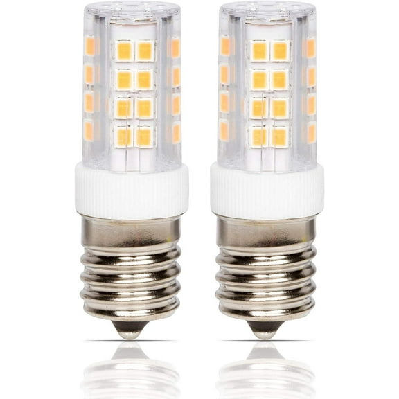 Simba Lighting LED T6 4W 40W Equivalent Bulbs 120V E17 3000K Soft White 2-Pack