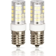 Simba Lighting LED T6 4W 40W Equivalent Bulbs 120V E17 6000K Daylight 2-Pack