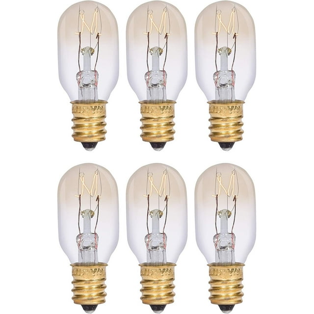 Simba Lighting T6.5 25W Replacement Bulb Mini Tube Shape 120V, E12