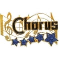 thumbnail image 1 of Simba MA12 1.25 in. Music Award Lapel Pin Chorus, 1 of 1