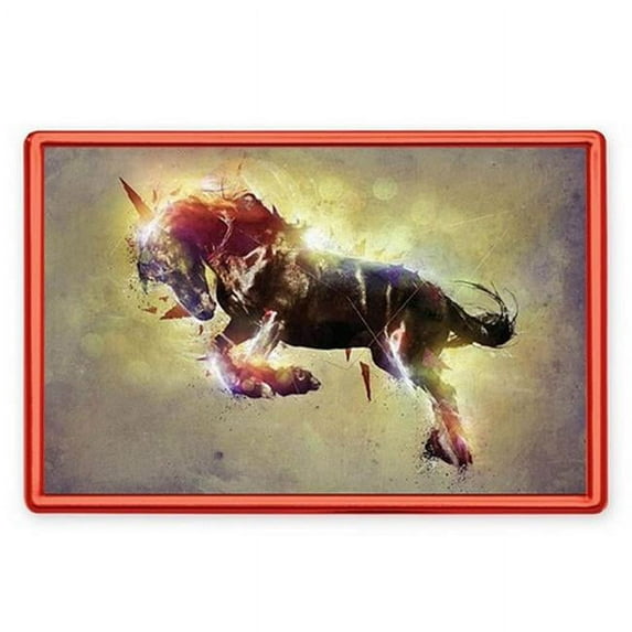 Simba SLDP12RED 2 x 3 inch Dash Plate Holder, Red - Pack of 25