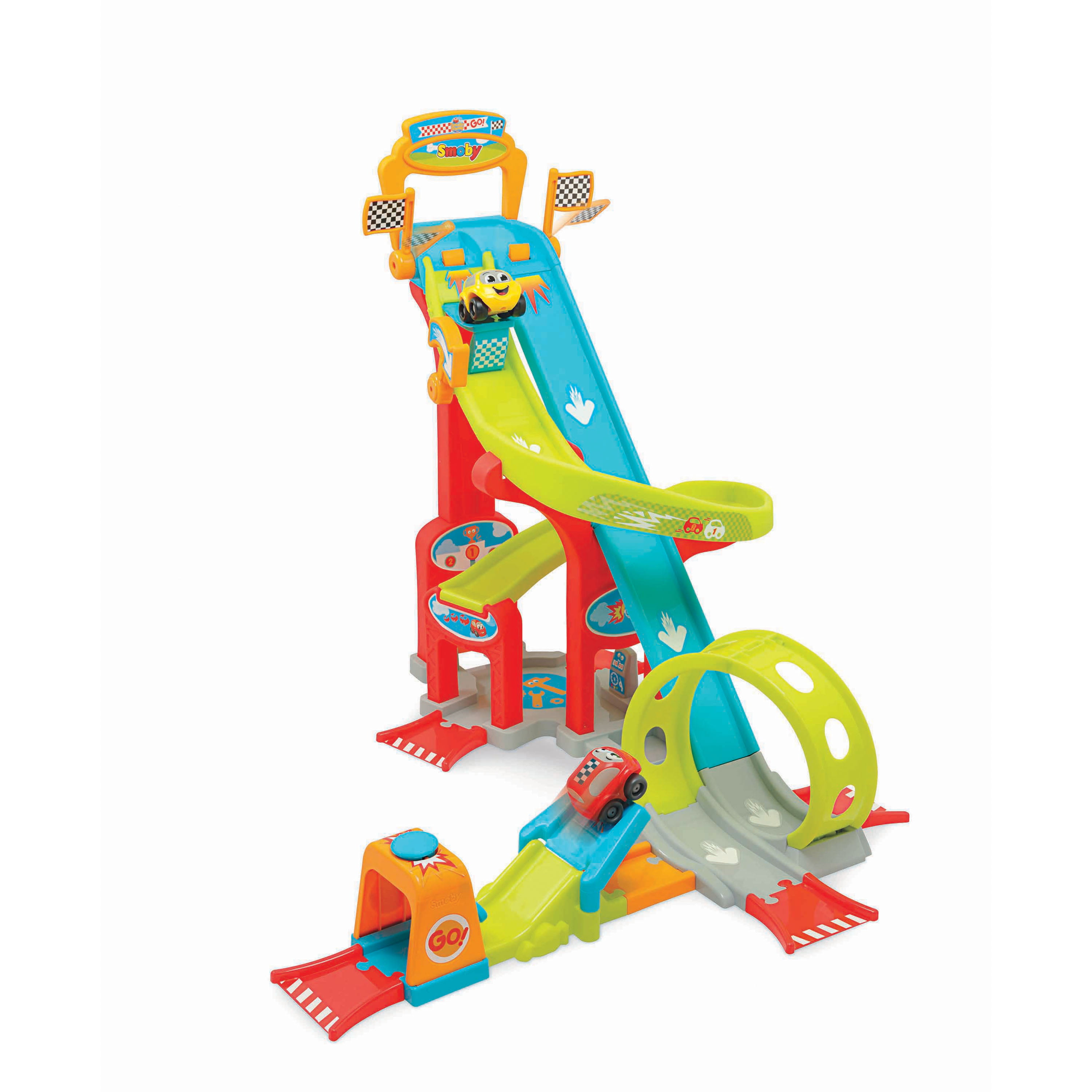 Simba - Smoby Vroom Planet Car Track with Launch Pad