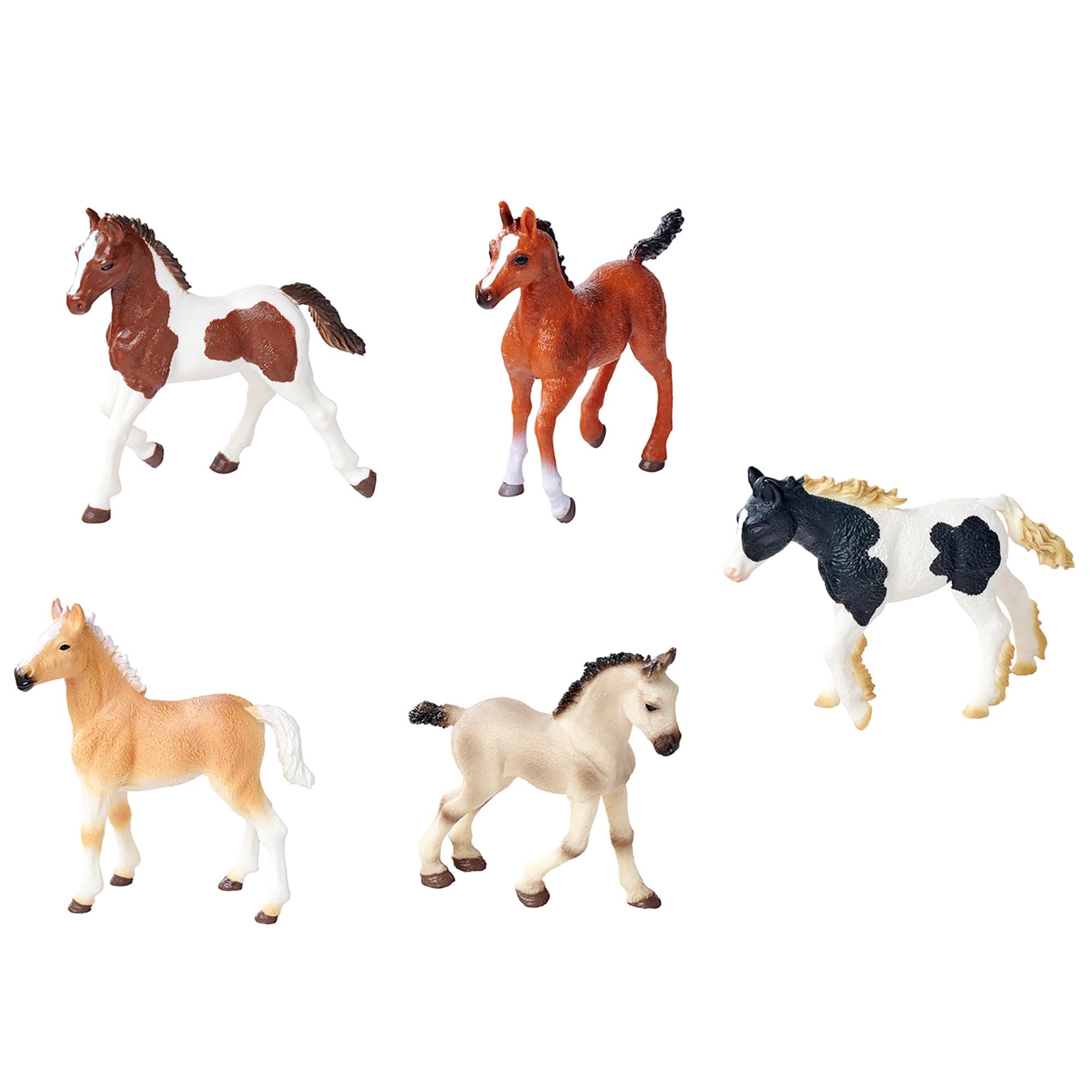 Simba Toys: Foals Set – 5 Detailed Horse Figurines, 3