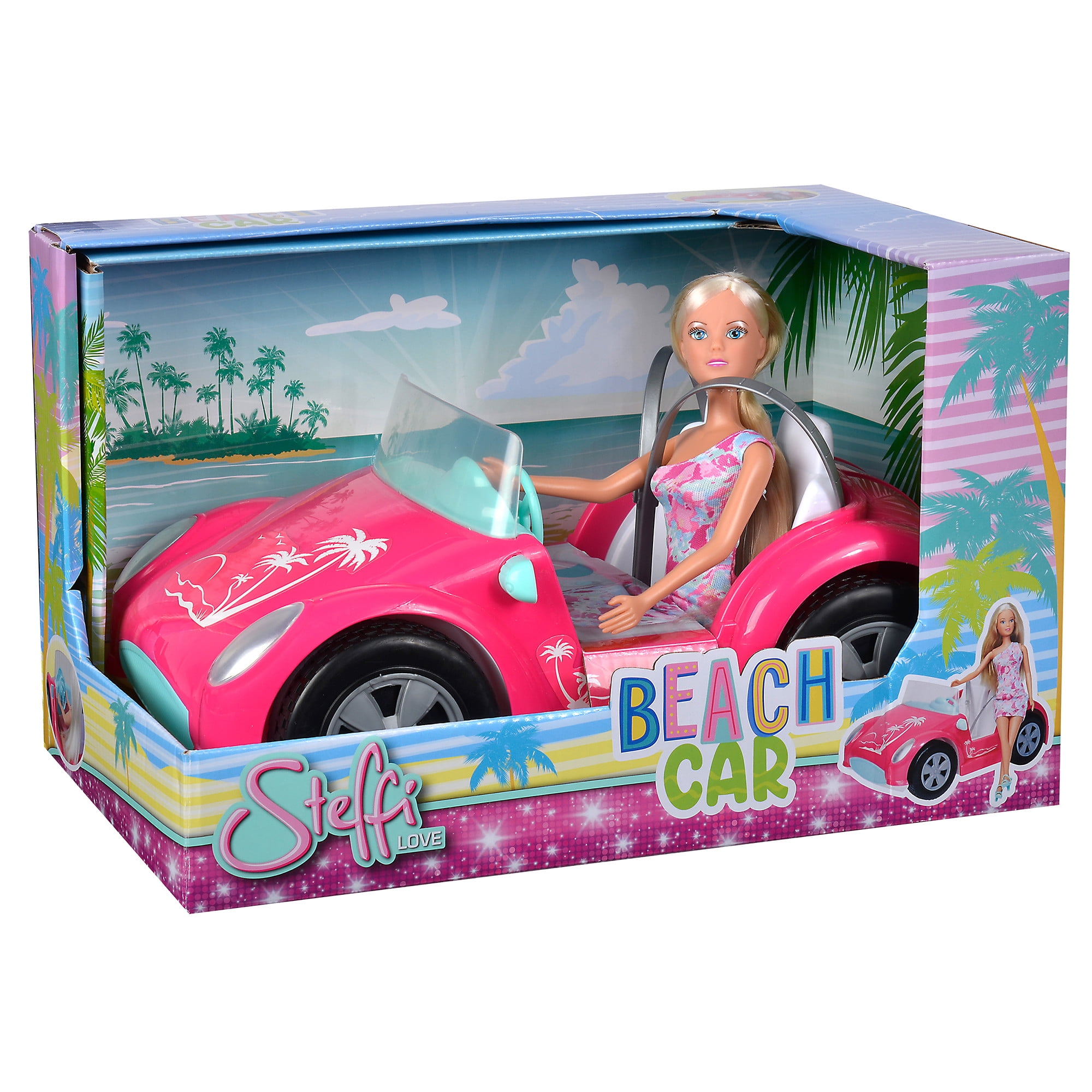 Simba Toys Steffi Love Beach Car and Doll Walmart
