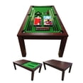 thumbnail image 1 of Pool Table 7 Feet green Convertible into Table – Missisipi, 1 of 5