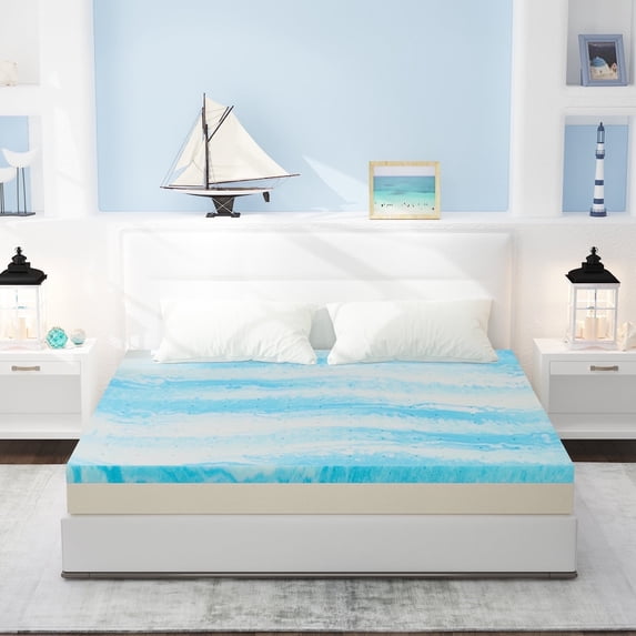 Simenmax 3 Inch Twin Size Memory Foam Mattress Topper