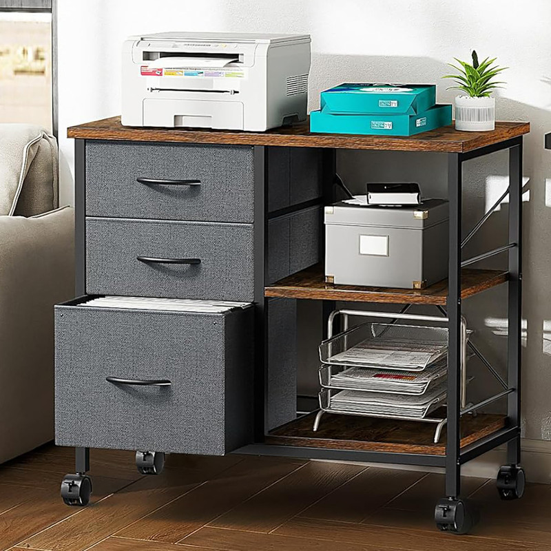 Simenmax 5 Drawer Chest Mobile Storage Cabinets Wooden Dresser With Wheels Room Organization Furniture For Office White: Should You Buy It?