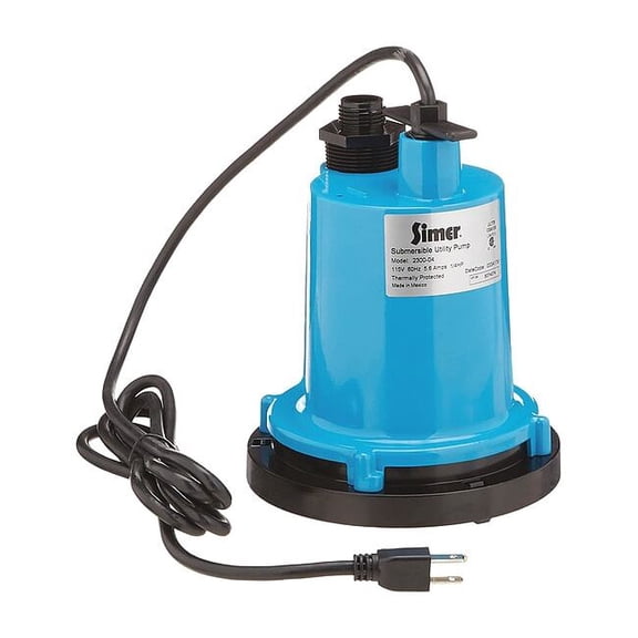 Simer Aluminum Utility Pump 1/4 hp