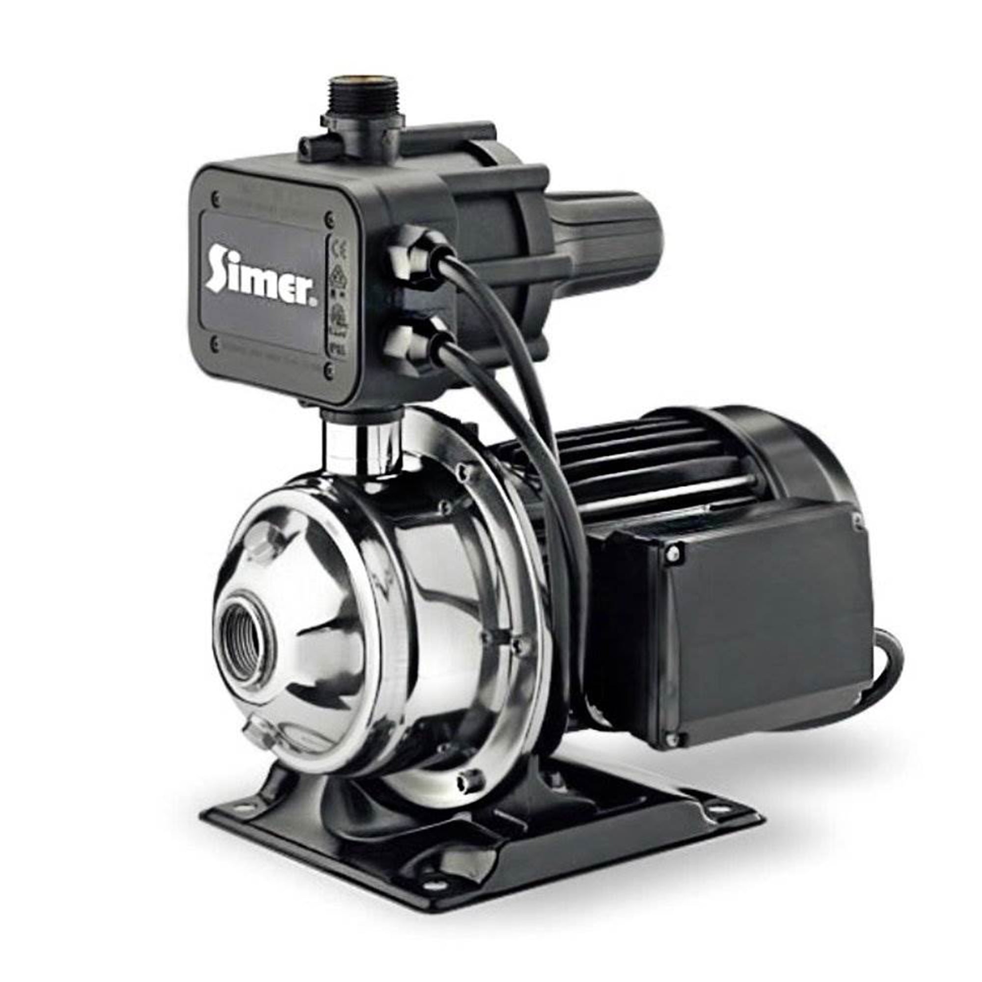 Simer 4075SS01 Total Home Water Pressure Booster System, Stainless