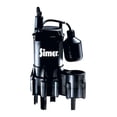thumbnail image 1 of Simer Thermoplastic Submersible Sewage Pump 4/10 hp, 1 of 2
